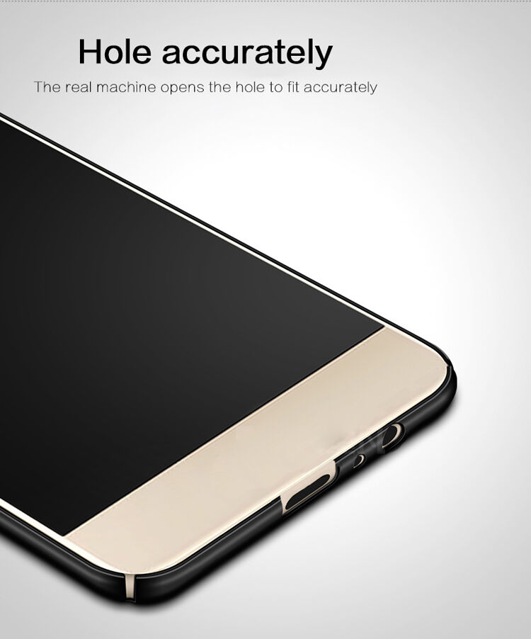 Mofi Shield etui plastikowe do Samsung Galaxy A8 Plus (2018) - ciemnoniebieskie