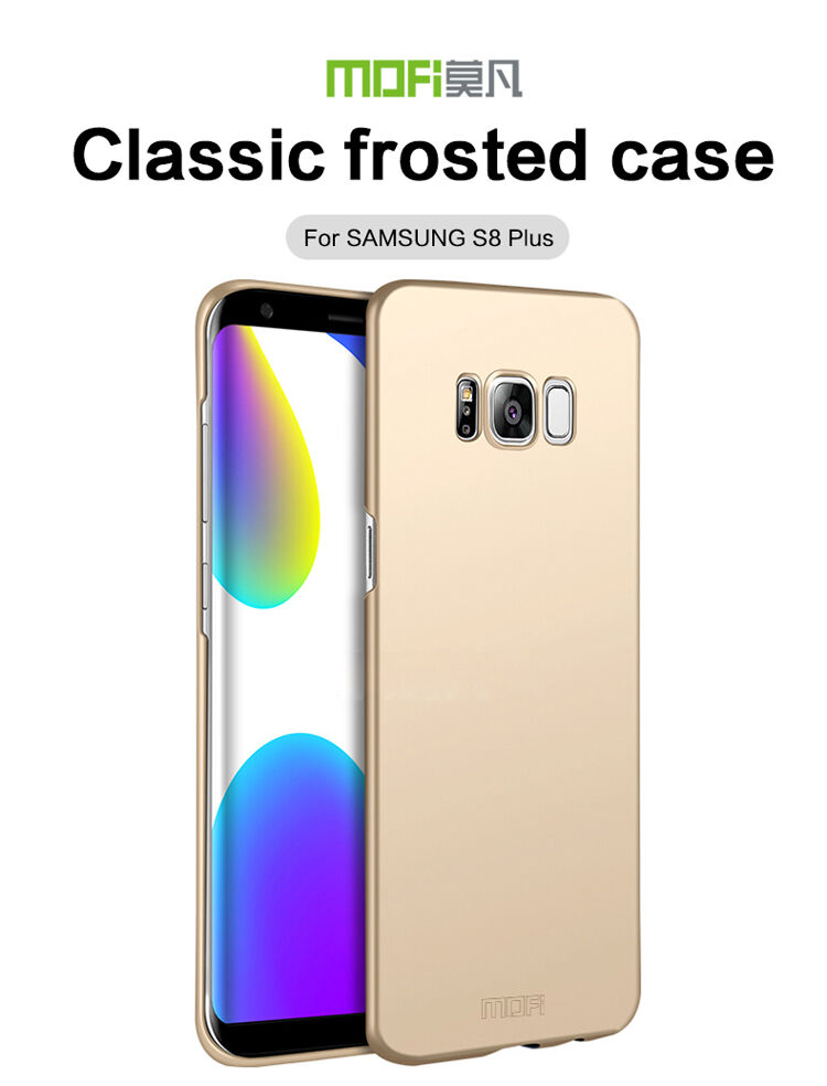 Mofi etui plastikowe Frosted do Samsung Galaxy S8 Plus - czarne