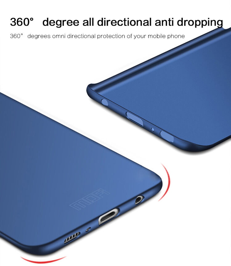 Mofi etui plastikowe Frosted do Samsung Galaxy S8 Plus - czarne