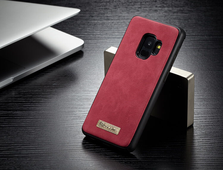 Caseme 2w1 pokrowiec portfelowy Samsung Galaxy S9 - czarny