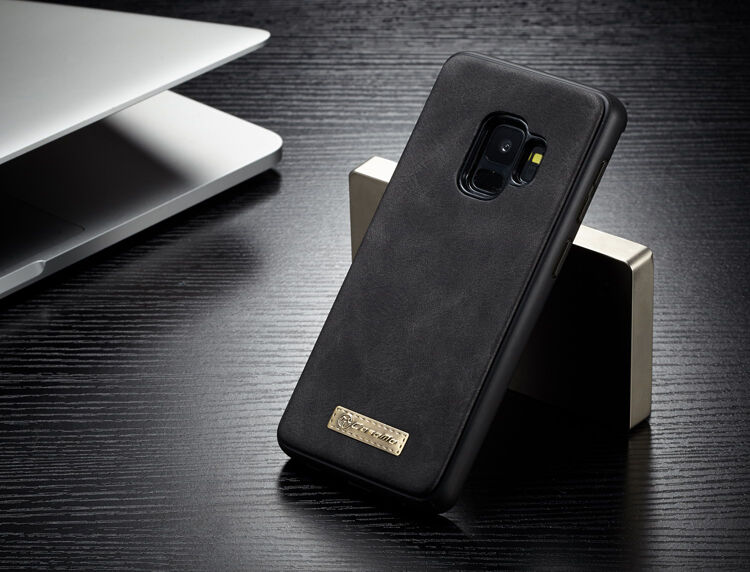 Caseme 2w1 pokrowiec portfelowy Samsung Galaxy S9 - czarny
