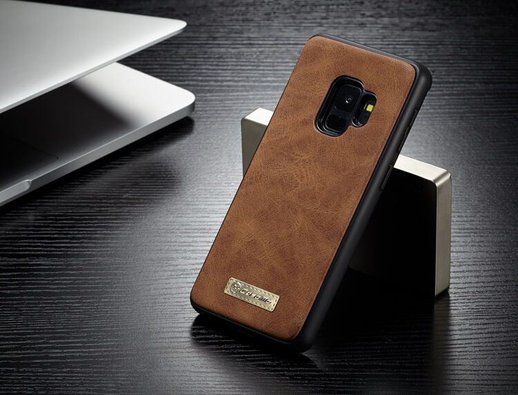 Caseme 2w1 pokrowiec portfelowy Samsung Galaxy S9 - czarny