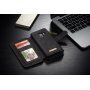 Caseme 2w1 pokrowiec portfelowy Samsung Galaxy S9 - czarny