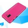 Nillkin Sparkle pokrowiec flip do Samsung Galaxy A8 (2018) - złoty