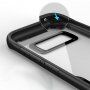Odporne na wstrząsy etui plastikowe do Samsung Galaxy S8 Plus - szare