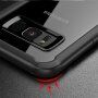 Odporne na wstrząsy etui plastikowe do Samsung Galaxy S8 Plus - szare