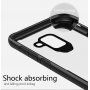 Odporne na wstrząsy etui plastikowe do Samsung Galaxy A8 Plus (2018) - szare