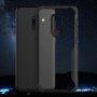 Odporne na wstrząsy etui plastikowe do Samsung Galaxy A8 Plus (2018) - czarne