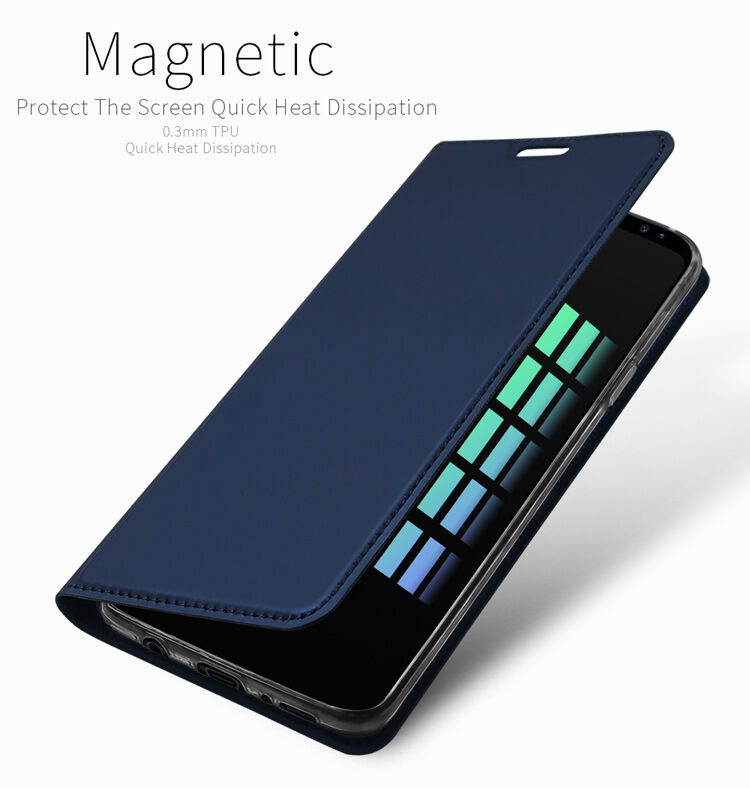 Dux Ducis Skin Pro pokrowiec flip do Samsung Galaxy S9 - ciemnoniebieski