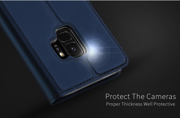 Dux Ducis Skin Pro pokrowiec flip do Samsung Galaxy S9 - różowo-złoty