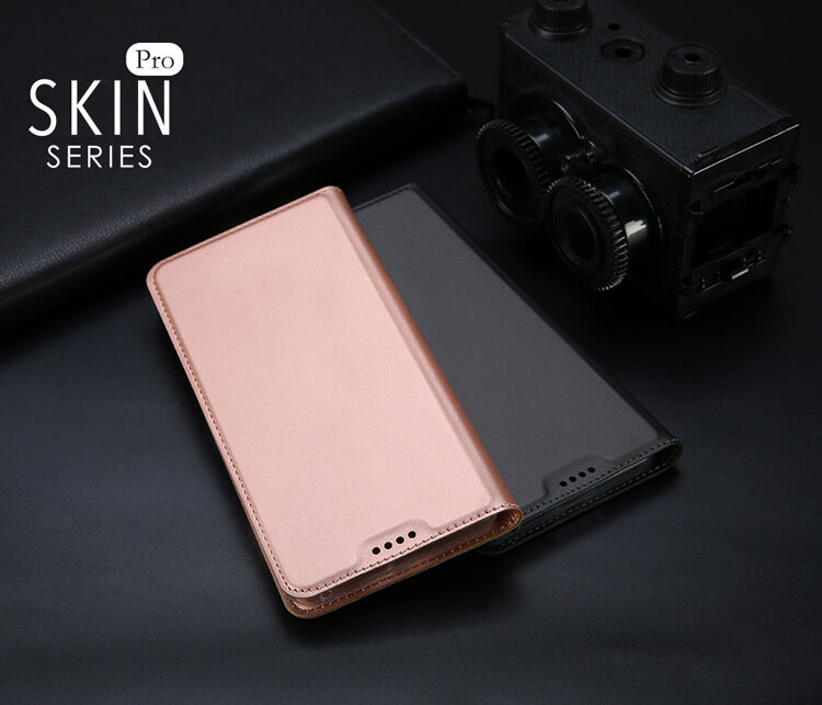 Dux Ducis Skin Pro pokrowiec flip do Samsung Galaxy A8 (2018) - szary