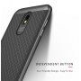 Ipaky etui plastikowe z ramką do Samsung Galaxy J5 (2017) - czarno-srebrne
