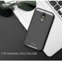Ipaky etui plastikowe z ramką do Samsung Galaxy J5 (2017) - czarno-szare