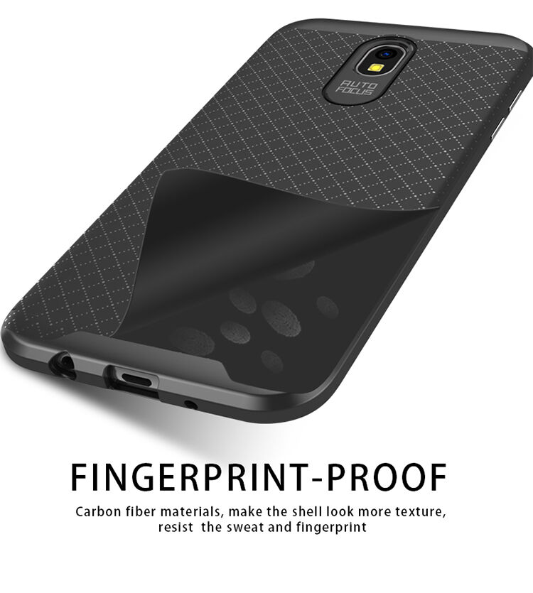 Ipaky etui plastikowe z ramką do Samsung Galaxy J5 (2017) - czarno-szare