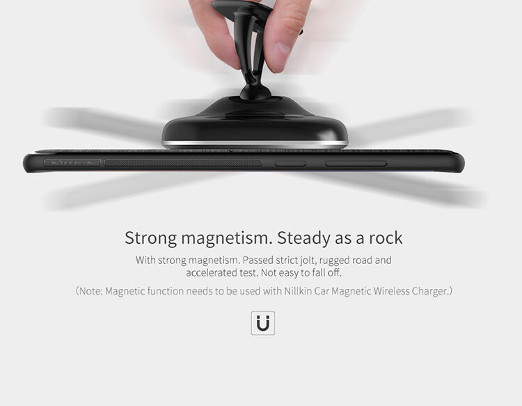 Nillkin Magic etui plastikowe do Samsung Galaxy Note 8 - czarne
