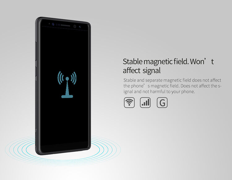 Nillkin Magic etui plastikowe do Samsung Galaxy Note 8 - czarne