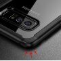 Ipaky etui plastikowe z ramką do Samsung Galaxy Note 8 - czerwone