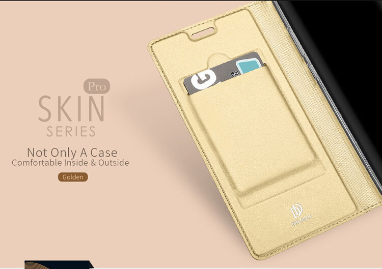 Dux Ducis Skin Pro pokrowiec flip do Samsung Galaxy Note 8 - ciemnoniebieski