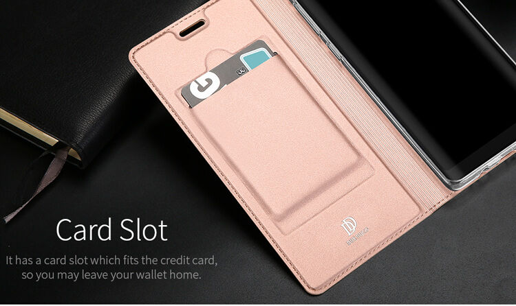 Dux Ducis Skin Pro pokrowiec flip do Samsung Galaxy Note 8 - ciemnoniebieski