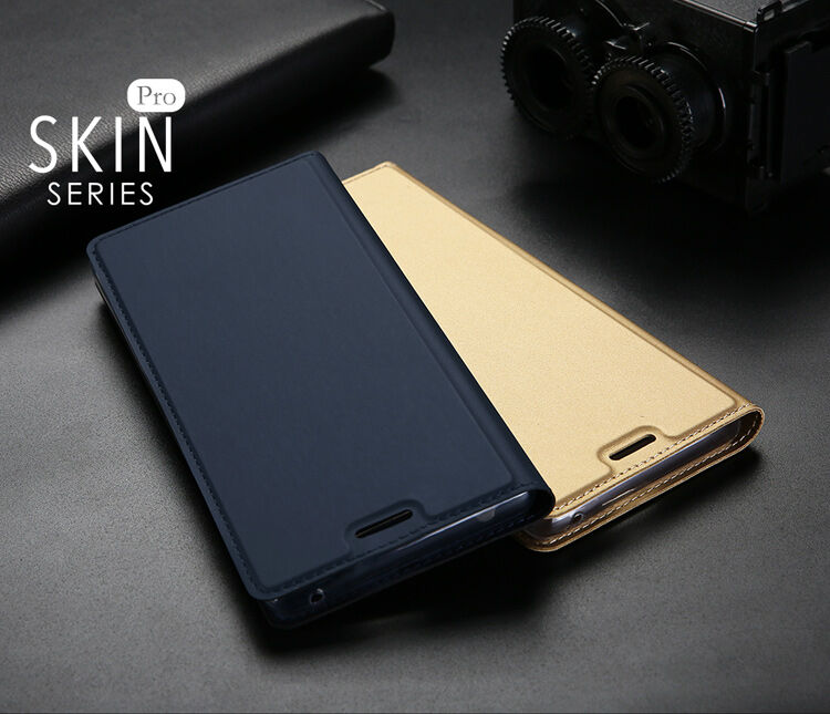 Dux Ducis Skin Pro pokrowiec flip do Samsung Galaxy Note 8 - ciemnoniebieski