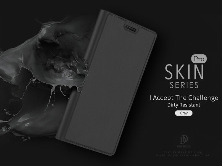 Dux Ducis Skin Pro pokrowiec flip do Samsung Galaxy Note 8 - szary