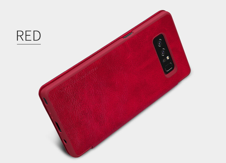 Nillkin Qin pokrowiec skórzany flip do Samsung Galaxy Note 8 - czarny