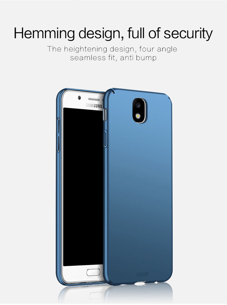 Mofi etui plastikowe do Samsung Galaxy J7 (2017) - niebieskie