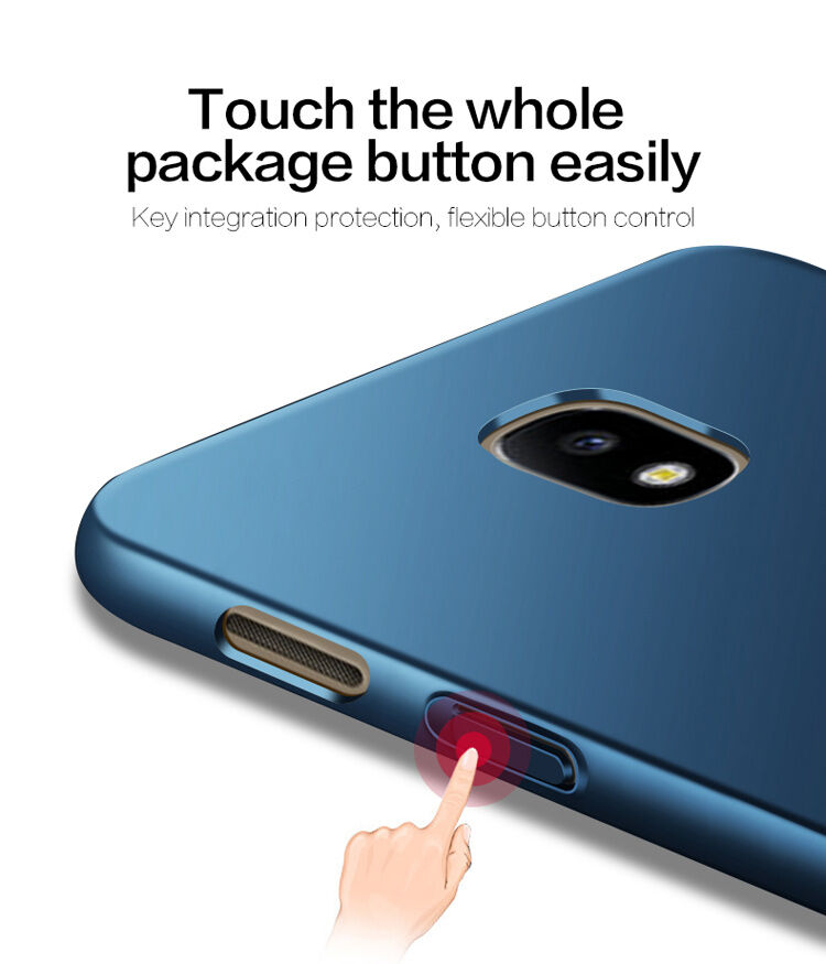 Mofi etui plastikowe do Samsung Galaxy J7 (2017) - niebieskie