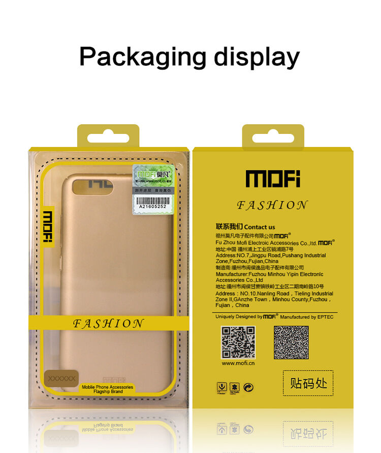 Mofi etui plastikowe do Samsung Galaxy J7 (2017) - niebieskie