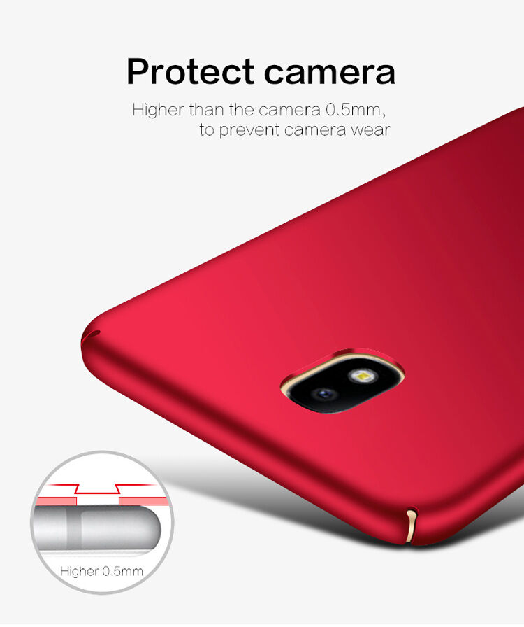 Mofi etui plastikowe do Samsung Galaxy J7 (2017) - złote