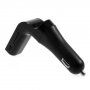 Bluetooth FM transmitter do samochodu z portem USB - czarny