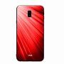 Nxe etui szklane do Samsung Galaxy J6 Plus - czerwone