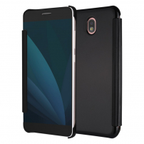 Etui lustrzane flip do Samsung Galaxy J3 (2017) - czarne