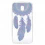 Etui plastikowe łapacz snów do Samsung Galaxy J5 (2017) - przezroczyste