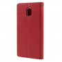 Goospery Blue Moon pokrowiec flip do Samsung Galaxy J5 (2017) - czerwony