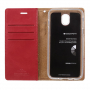 Goospery Blue Moon pokrowiec flip do Samsung Galaxy J5 (2017) - czerwony