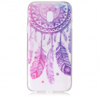 Etui plastikowe łapacz snów do Samsung Galaxy J3 (2017) - przezroczyste