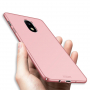 Mofi etui plastikowe do Samsung Galaxy J7 (2017) - różowo-złote