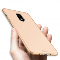 Mofi etui plastikowe do Samsung Galaxy J7 (2017) - złote