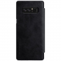 Nillkin Qin pokrowiec skórzany flip do Samsung Galaxy Note 8 - czarny