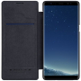 Nillkin Qin pokrowiec skórzany flip do Samsung Galaxy Note 8 - czarny