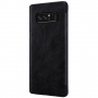 Nillkin Qin pokrowiec skórzany flip do Samsung Galaxy Note 8 - czarny