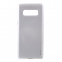 Goospery Metallic etui plastikowe do Samsung Galaxy Note 8 - srebrne