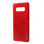 Goospery Metallic etui plastikowe do Samsung Galaxy Note 8 - czerwone