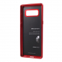 Goospery Metallic etui plastikowe do Samsung Galaxy Note 8 - czerwone