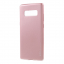 Goospery Metallic etui plastikowe do Samsung Galaxy Note 8 - różowo-złote