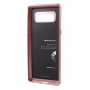 Goospery Metallic etui plastikowe do Samsung Galaxy Note 8 - różowo-złote