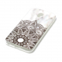Etui plastikowe mandala do Samsung Galaxy J3 (2017) - białe