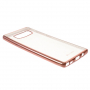G-Case etui przezroczyste z ramką do Samsung Galaxy Note 8 - różowo-złote