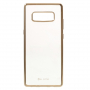 G-Case etui przezroczyste z ramką do Samsung Galaxy Note 8 - złote